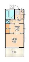弘和荘の間取り
