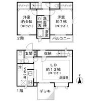 東京都大田区南雪谷2(一戸建)の賃貸物件の間取り