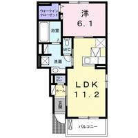 リブロン倉敷の間取り