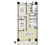 東京都品川区戸越5(マンション)の賃貸物件の間取り