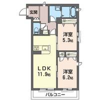 物件の間取り画像