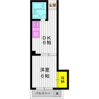 東京都板橋区向原3(マンション)の賃貸物件の間取り