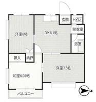 物件の間取り画像