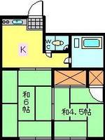 コーポフジの間取り