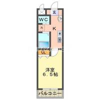 愛知県安城市三河安城本町1(マンション)の賃貸物件の間取り