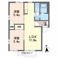 物件の間取り画像