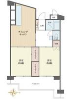 上高田4丁目団地1号の間取り