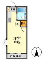 東京都江戸川区北小岩2(アパート)の賃貸物件の間取り