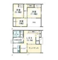 群馬県前橋市天川原町1(一戸建)の賃貸物件の間取り