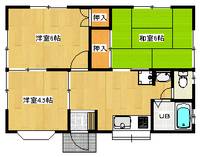 埼玉県児玉郡神川町大字植竹(一戸建)の賃貸物件の間取り