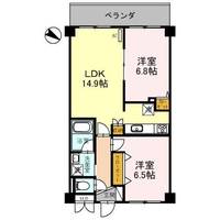 埼玉県川越市藤原町(マンション)の賃貸物件の間取り