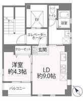 物件の間取り画像