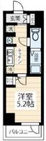 ハイズマキシヴ立川錦町の間取り