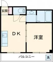 グレースハイム横山の間取り