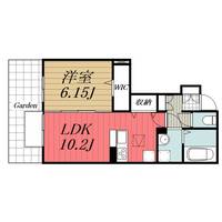 千葉県市原市東五所(アパート)の賃貸物件の間取り
