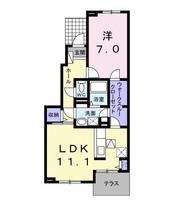 物件の間取り画像