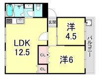 物件の間取り画像
