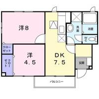 ジェルメ テール Cの間取り