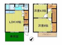 千葉県柏市戸張(一戸建)の賃貸物件の間取り