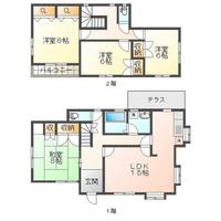 三重県四日市市大井手2(一戸建)の賃貸物件の間取り