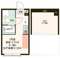 ハーモニーテラス下石神井IIの間取り
