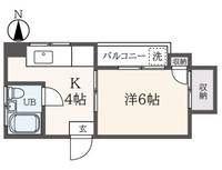 岡部ビルの間取り