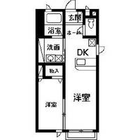 メトロプラザAの間取り