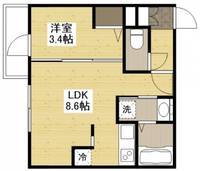 物件の間取り画像