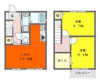 静岡県浜松市中央区領家1(一戸建)の賃貸物件の間取り