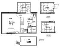 東京都杉並区上井草3(アパート)の賃貸物件の間取り