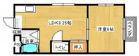 広島県広島市南区向洋新町3(アパート)の賃貸物件の間取り