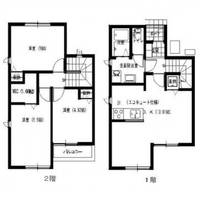 静岡県浜松市中央区広沢3(一戸建)の賃貸物件の間取り