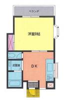 神奈川県座間市相模が丘1(アパート)の賃貸物件の間取り