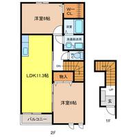 物件の間取り画像