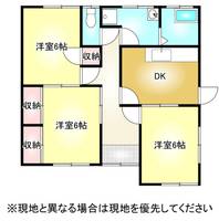 愛媛県新居浜市北内町3(一戸建)の賃貸物件の間取り