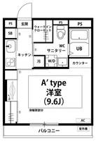 埼玉県川越市仙波町4(アパート)の賃貸物件の間取り