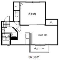 物件の間取り画像