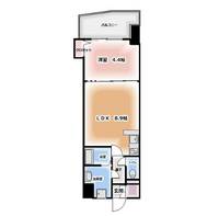 福岡県福岡市中央区長浜1(マンション)の賃貸物件の間取り