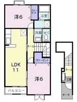 物件の間取り画像