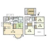 千葉県流山市宮園2(一戸建)の賃貸物件の間取り