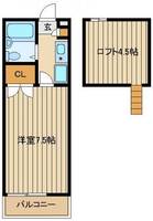 東京都西東京市東町4(アパート)の賃貸物件の間取り
