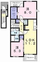 物件の間取り画像