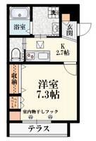 東京都杉並区高円寺南2(マンション)の賃貸物件の間取り