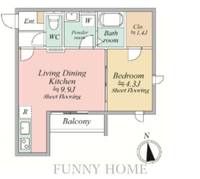 物件の間取り画像