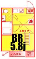 物件の間取り画像