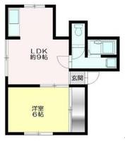 神奈川県鎌倉市大町1(一戸建)の賃貸物件の間取り