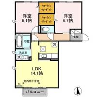 物件の間取り画像