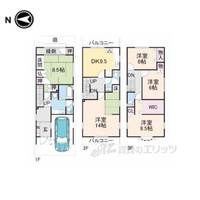 京都府京都市上京区尼ケ崎横町(一戸建)の賃貸物件の間取り
