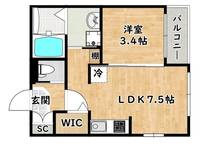 物件の間取り画像