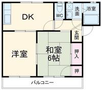 サンステージスズキの間取り